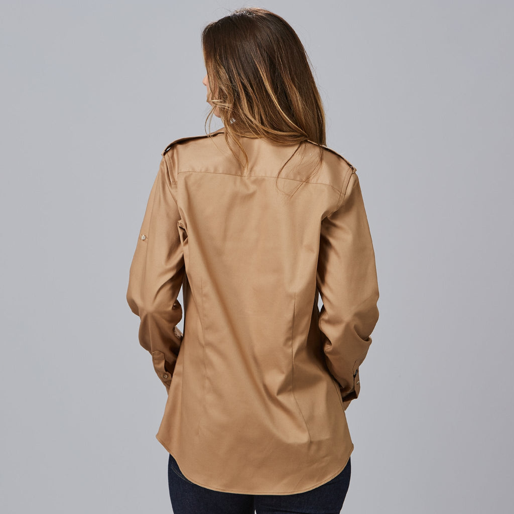 CAMISA UNISEX MANGA ROLL UP MICHELE - Gary's
