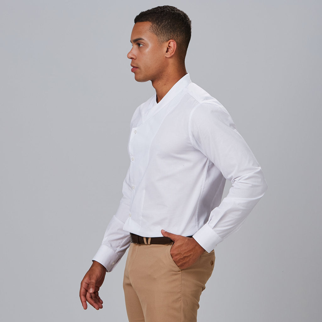 CAMISA HOMBRE SLIM FIT FIL A FIL C/COCINERO MARCELLO - Gary's
