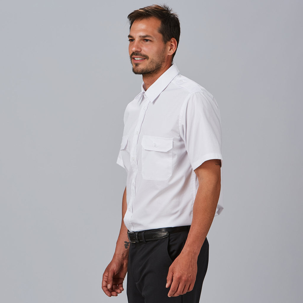 CAMISA UNISEX CHARRETERAS M/C ELASTAN - Gary's