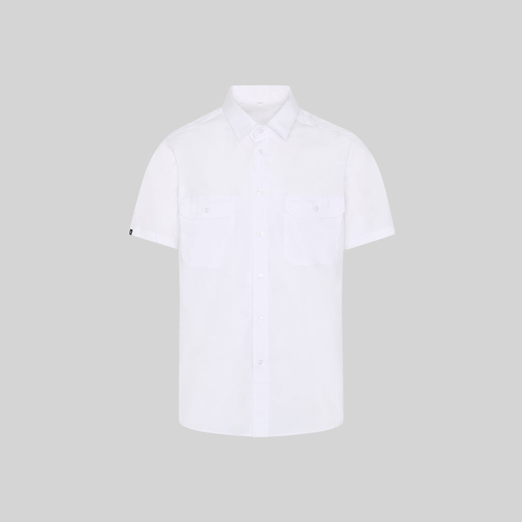 CAMISA UNISEX CHARRETERAS M/C ELASTAN - Gary's