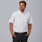CAMISA UNISEX CHARRETERAS M/C ELASTAN - Gary's