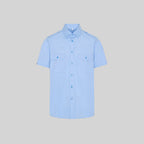 CAMISA UNISEX CHARRETERAS M/C ELASTAN - Gary's