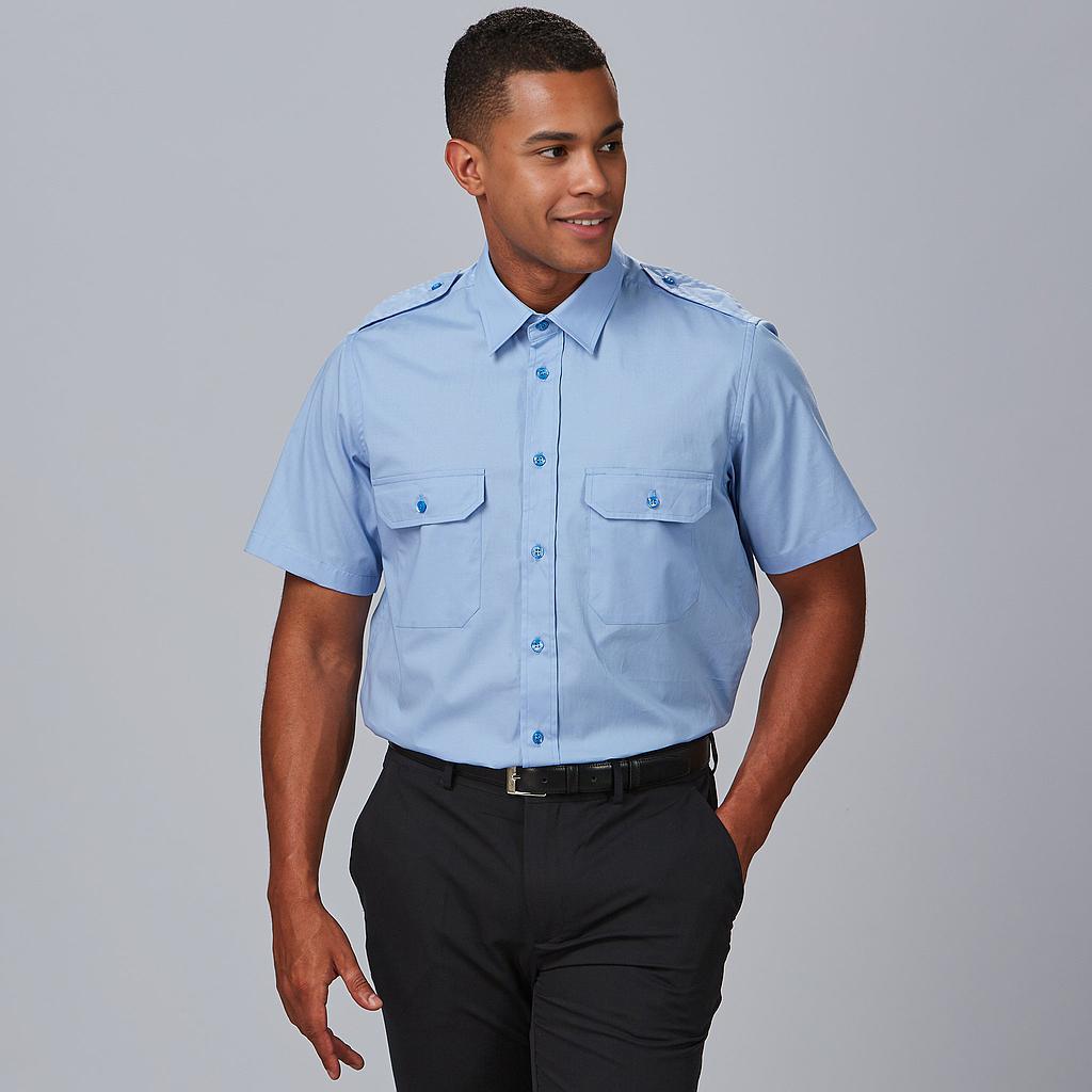 CAMISA UNISEX CHARRETERAS M/C ELASTAN - Gary's