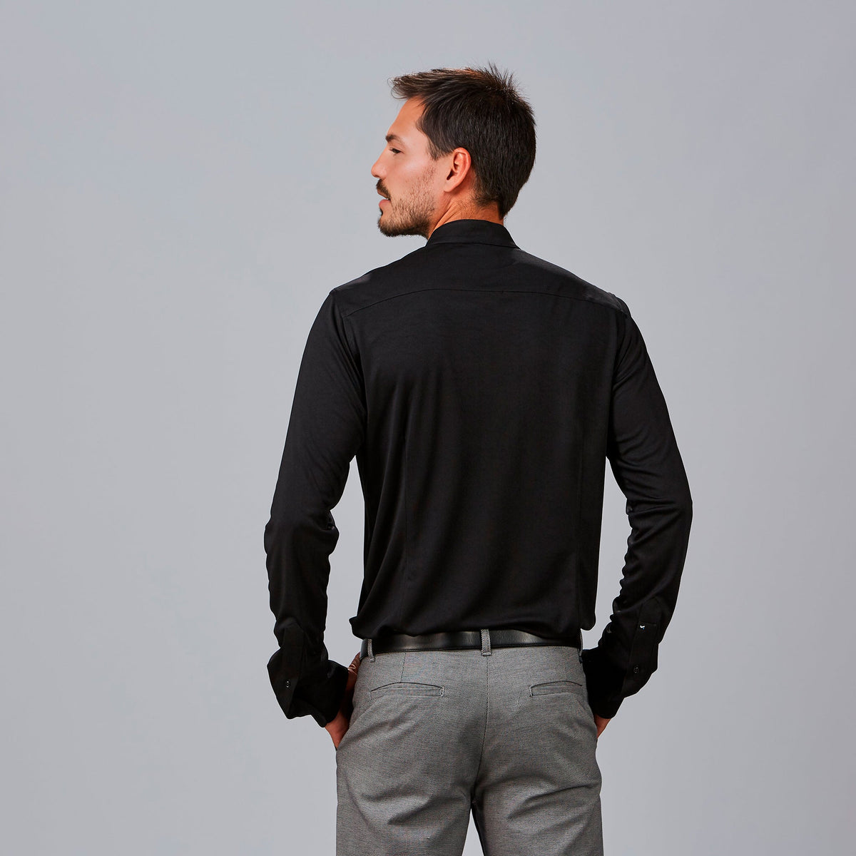 CAMISA HOMBRE C/MAO SLIM FIT INTERLOCK PIETRO - Gary's