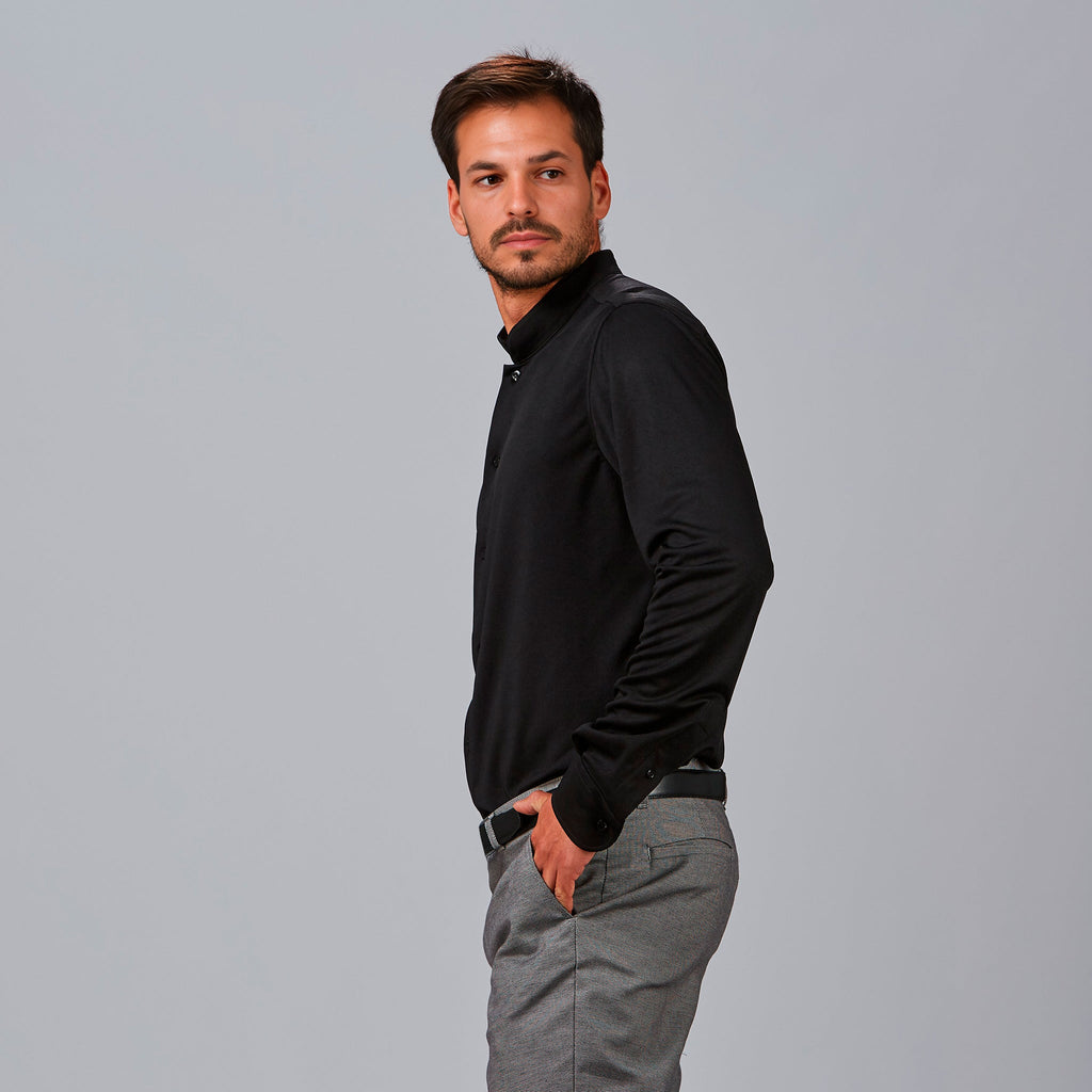 CAMISA HOMBRE C/MAO SLIM FIT INTERLOCK PIETRO - Gary's