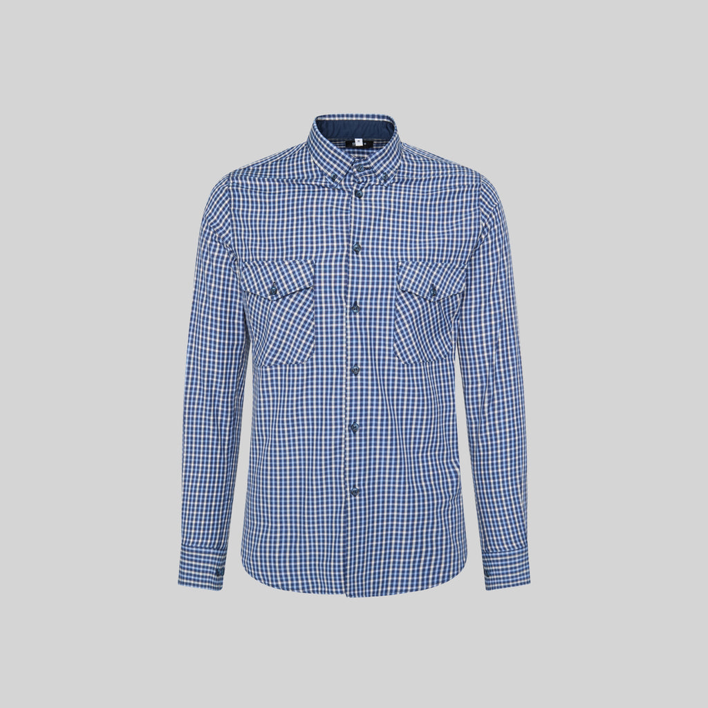 CAMISA HOMBRE SLIM FIT CUADROS FAUSTO - Gary's
