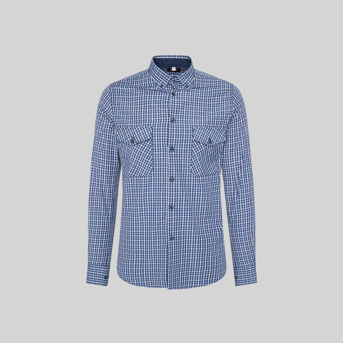 CAMISA HOMBRE SLIM FIT CUADROS FAUSTO - Gary's