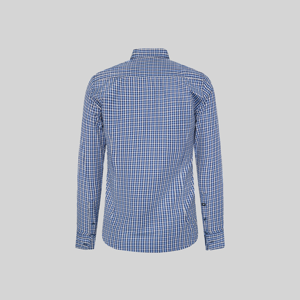 CAMISA HOMBRE SLIM FIT CUADROS FAUSTO - Gary's