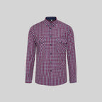 CAMISA HOMBRE SLIM FIT CUADROS FAUSTO - Gary's