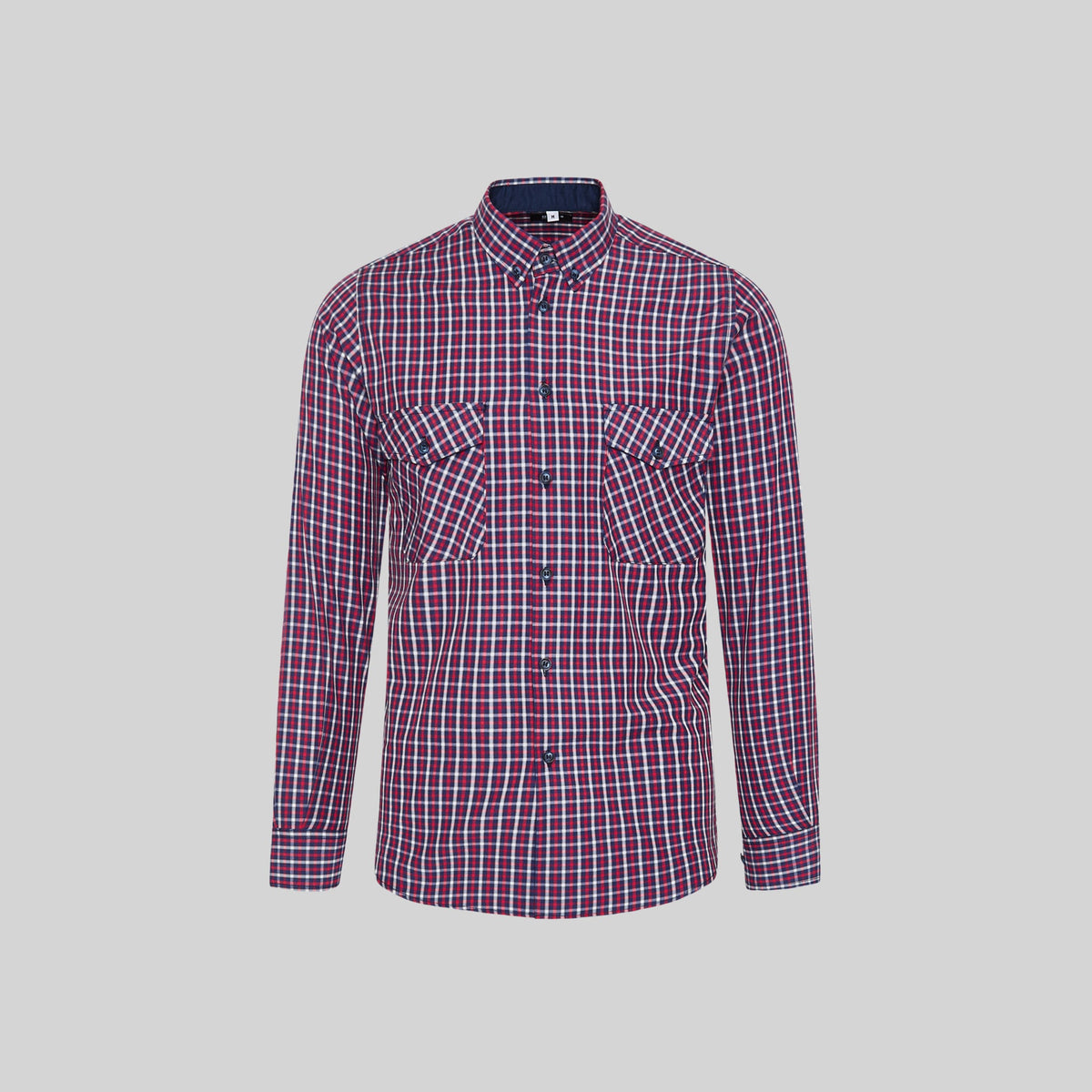 CAMISA HOMBRE SLIM FIT CUADROS FAUSTO - Gary's