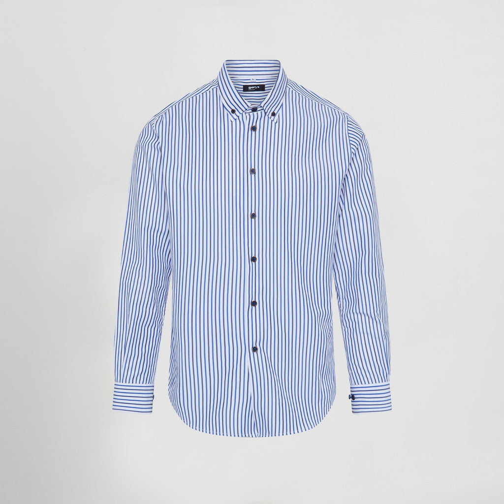 CAMISA HOMBRE RAYAS BICOLOR SLIM FIT ALESSANDRO - Gary's