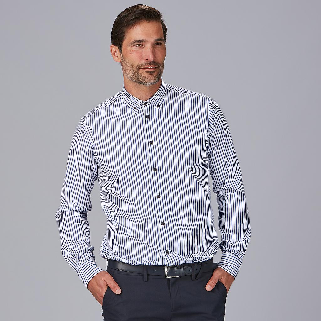 CAMISA HOMBRE RAYAS BICOLOR SLIM FIT ALESSANDRO - Gary's