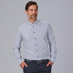 CAMISA HOMBRE RAYAS BICOLOR SLIM FIT ALESSANDRO - Gary's
