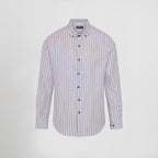 CAMISA HOMBRE RAYAS BICOLOR SLIM FIT ALESSANDRO - Gary's