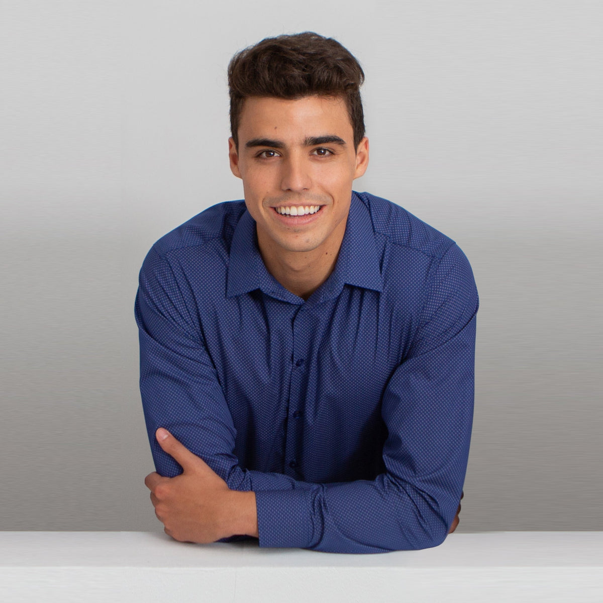 CAMISA HOMBRE SLIM FIT POPELIN GIANNI - Gary's