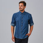 CAMISA HOMBRE TEJANO FINO LAVADO SLIM FIT MATTIA - Gary's