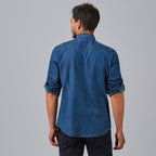 CAMISA HOMBRE TEJANO FINO LAVADO SLIM FIT MATTIA - Gary's