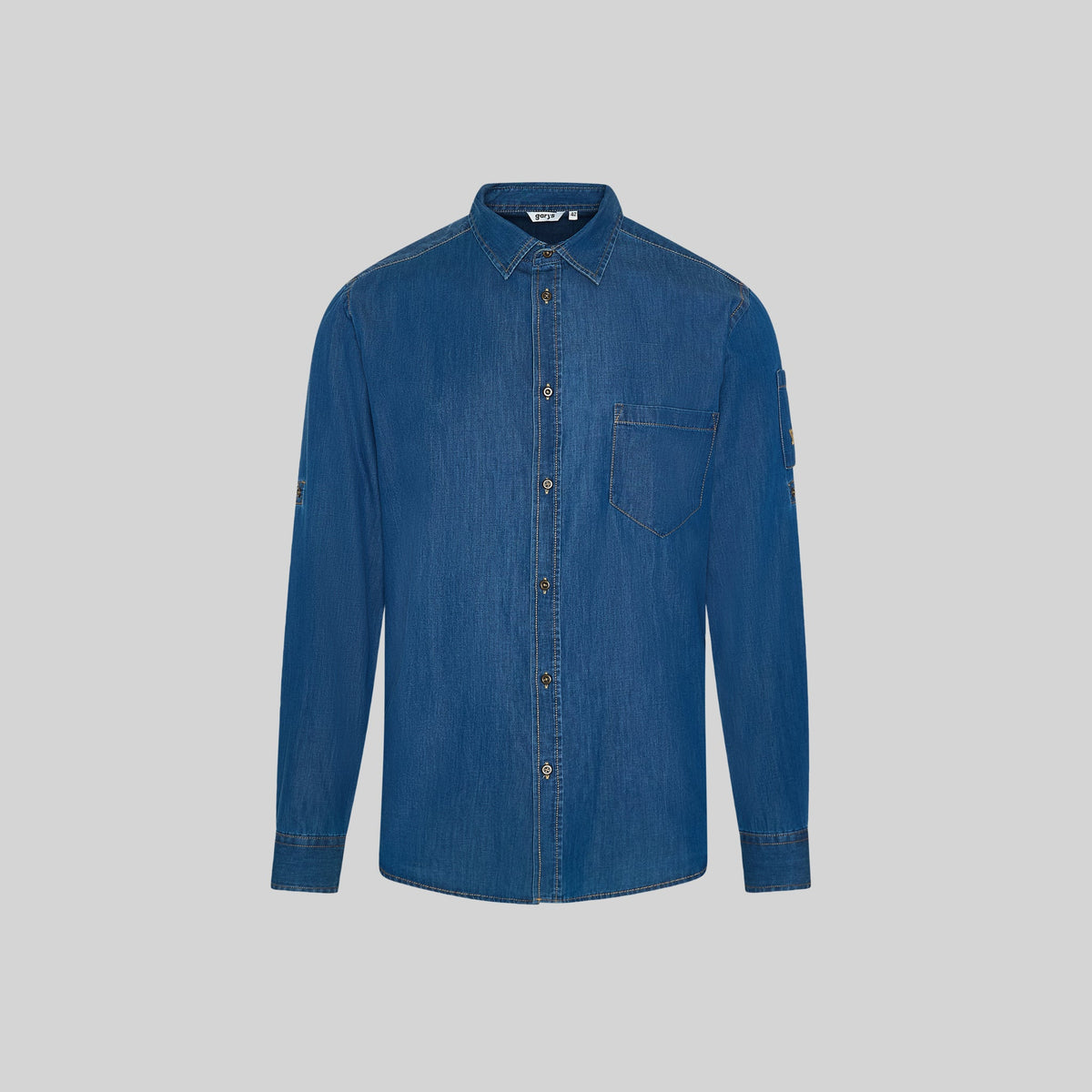 CAMISA HOMBRE TEJANO FINO LAVADO SLIM FIT MATTIA - Gary's