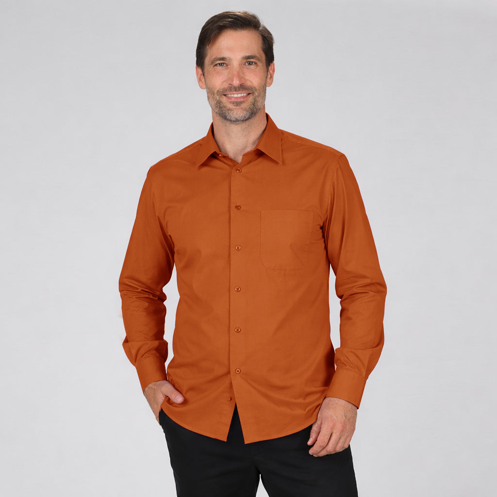CAMISA HOMBRE 1 BOLSILLO M/LARGA - Gary's