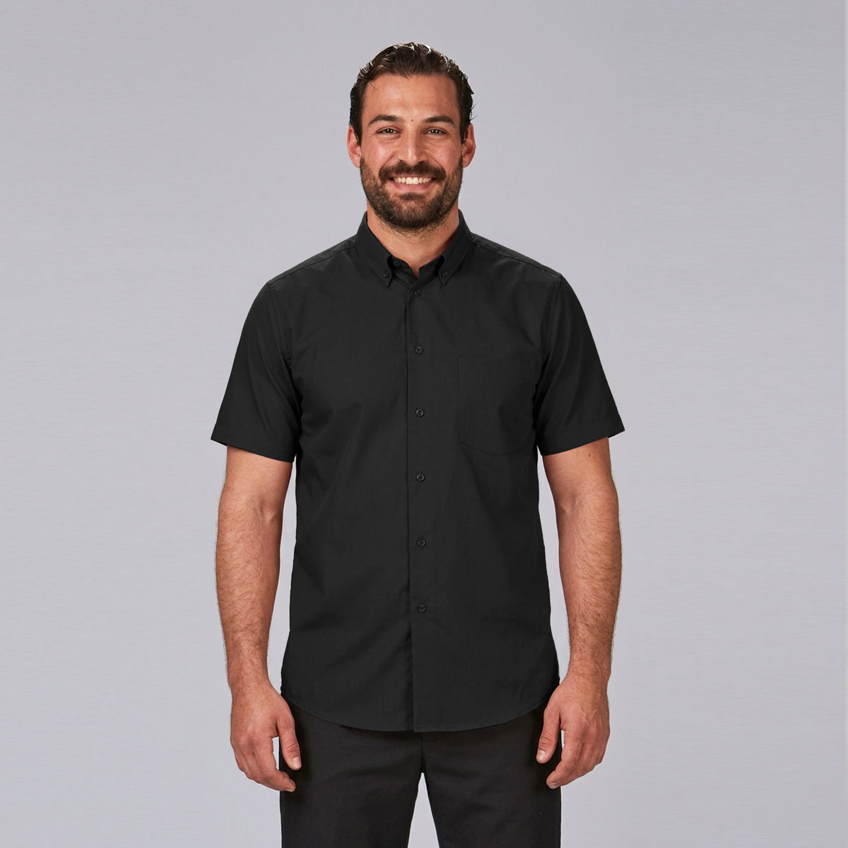 CAMISA HOMBRE 1 BOLSILLO M/CORTA - Gary's