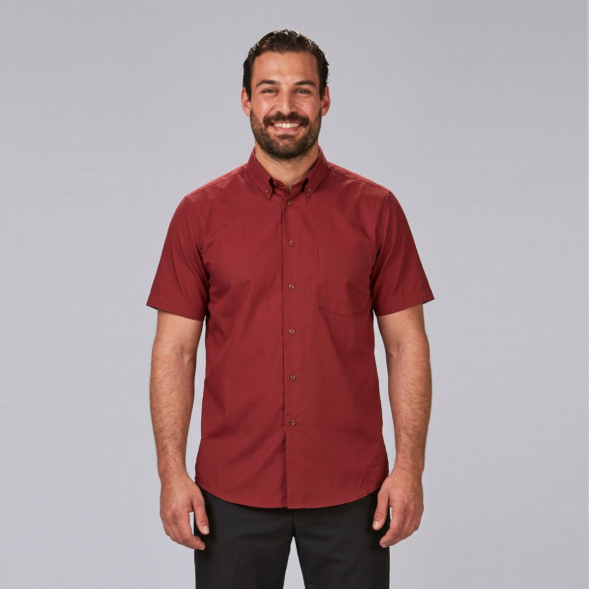 CAMISA HOMBRE 1 BOLSILLO M/CORTA - Gary's