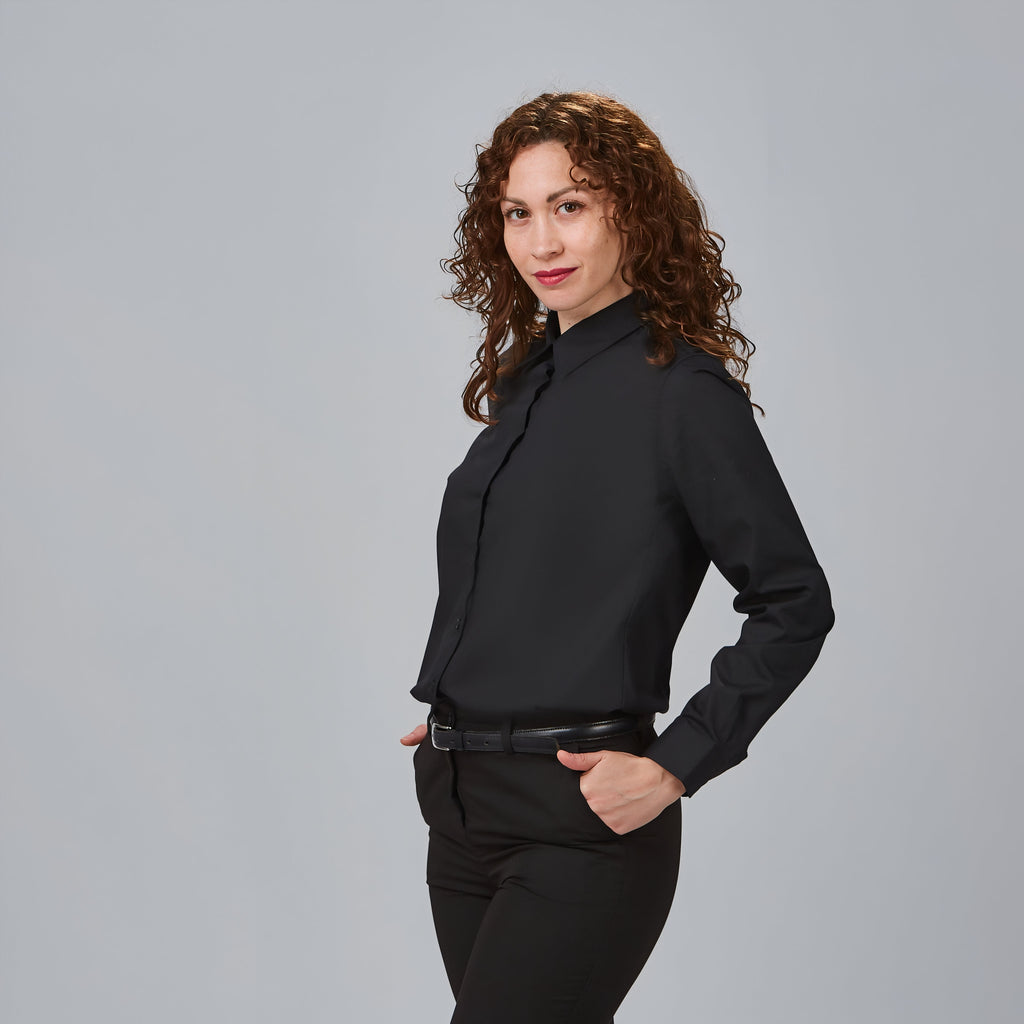 CAMISA MUJER M/L POP. - Gary's