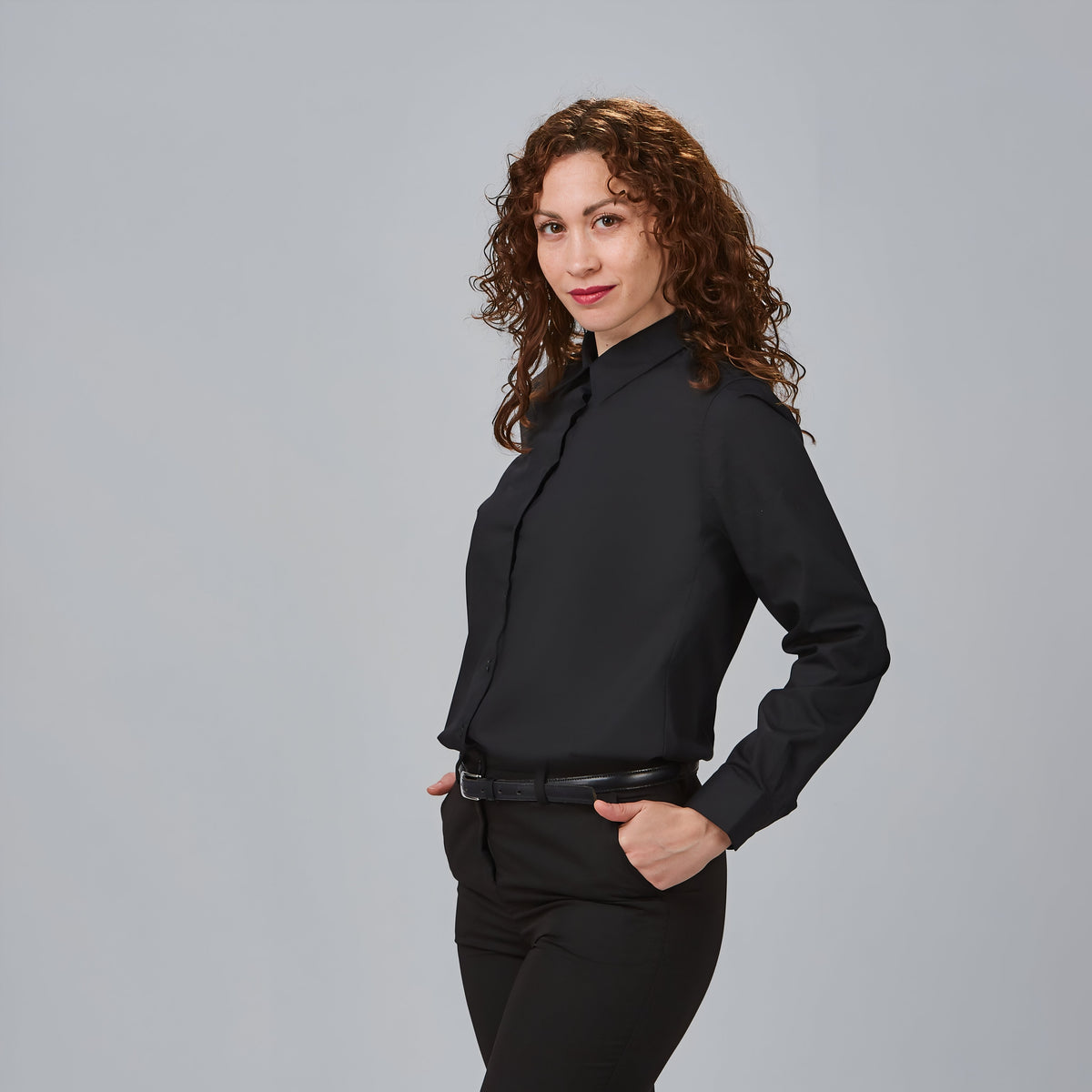 CAMISA MUJER M/L POP. - Gary's