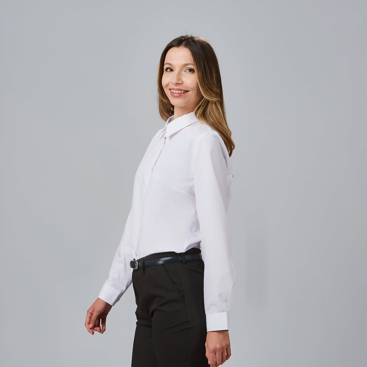 CAMISA MUJER M/L POP. - Gary's