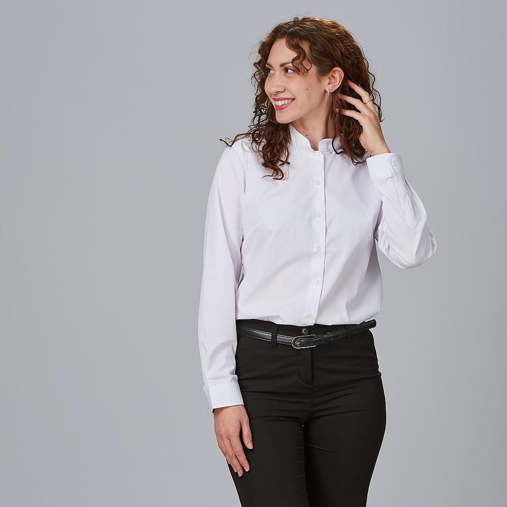 CAMISA MUJER M/L C/MAO POP. - Gary's