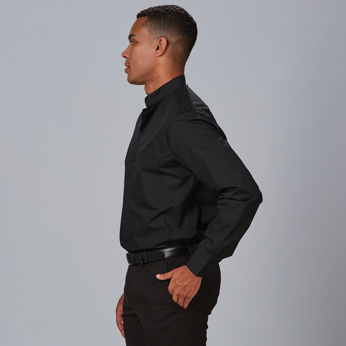 CAMISA HOMBRE M/L C/MAO POP. - Gary's