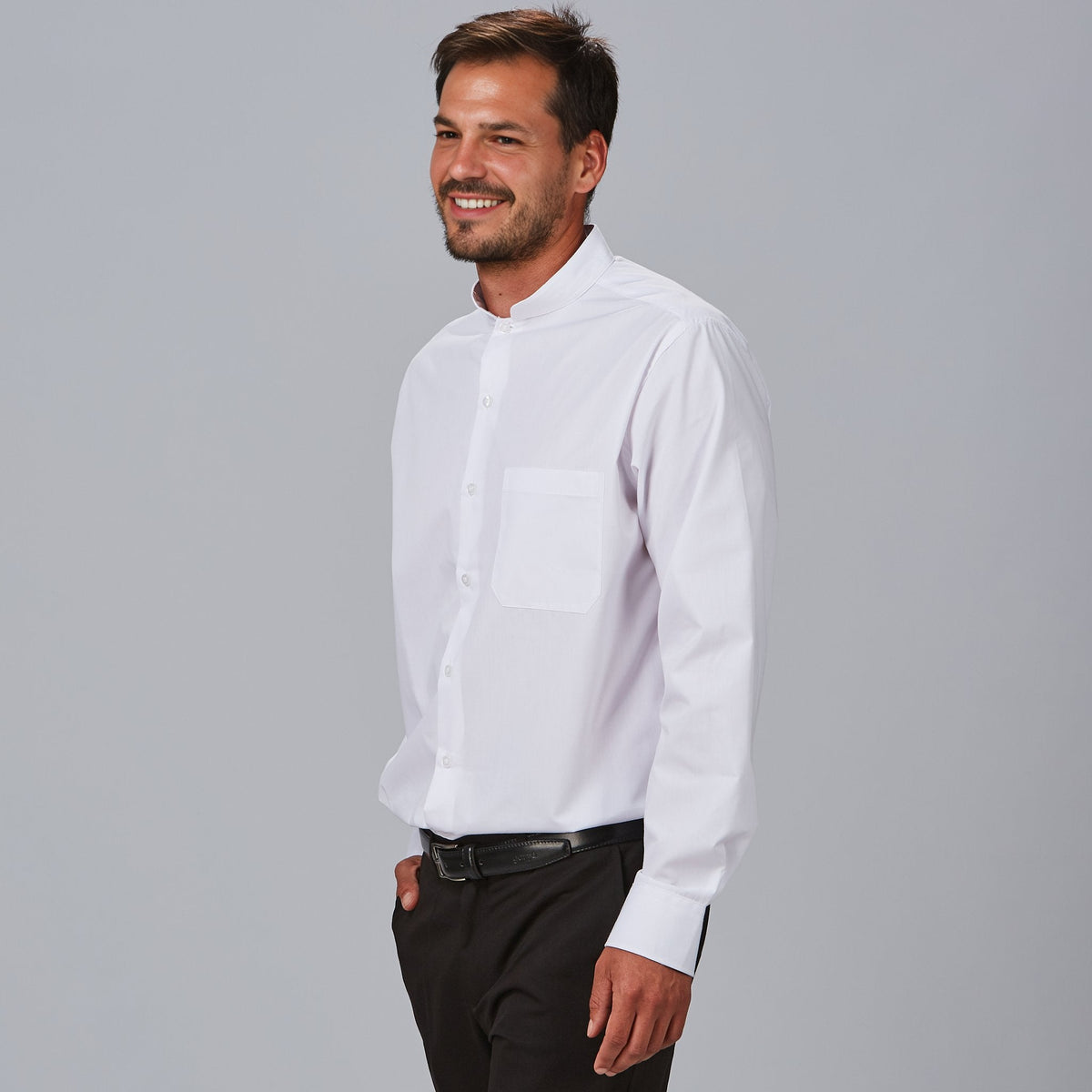 CAMISA HOMBRE M/L C/MAO POP. - Gary's