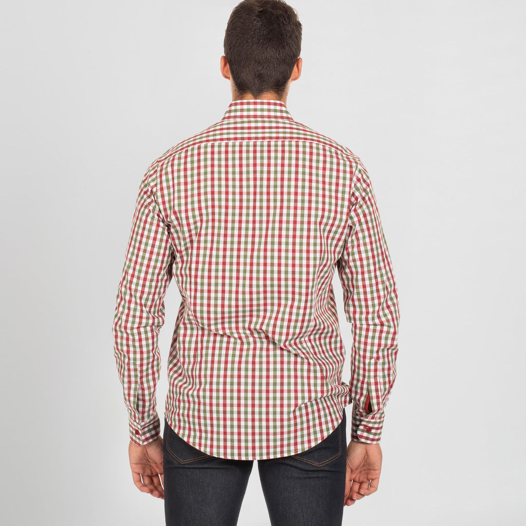 CAMISA HOMBRE VICENZO SLIM FIT VICHY - Gary's