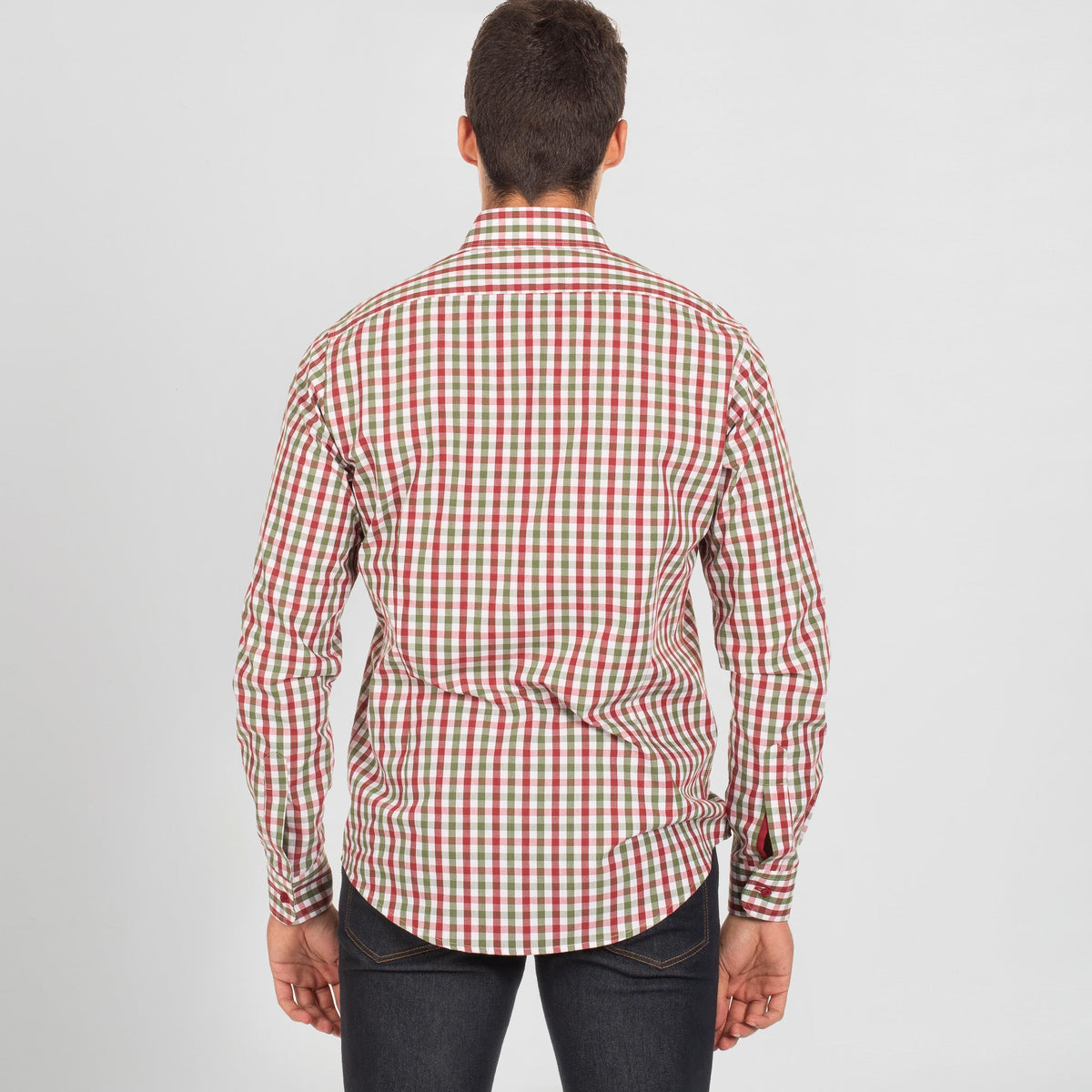 CAMISA HOMBRE VICENZO SLIM FIT VICHY - Gary's