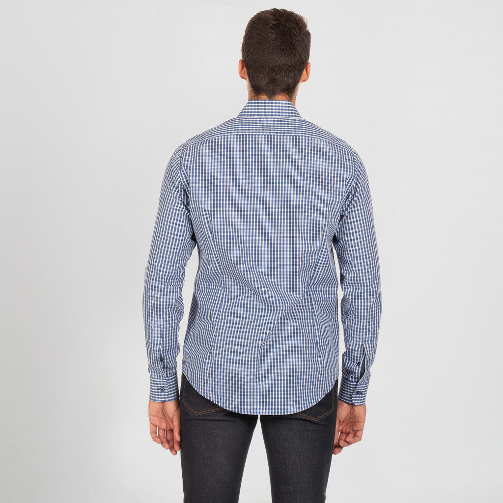 CAMISA HOMBRE VICENZO SLIM FIT VICHY - Gary's
