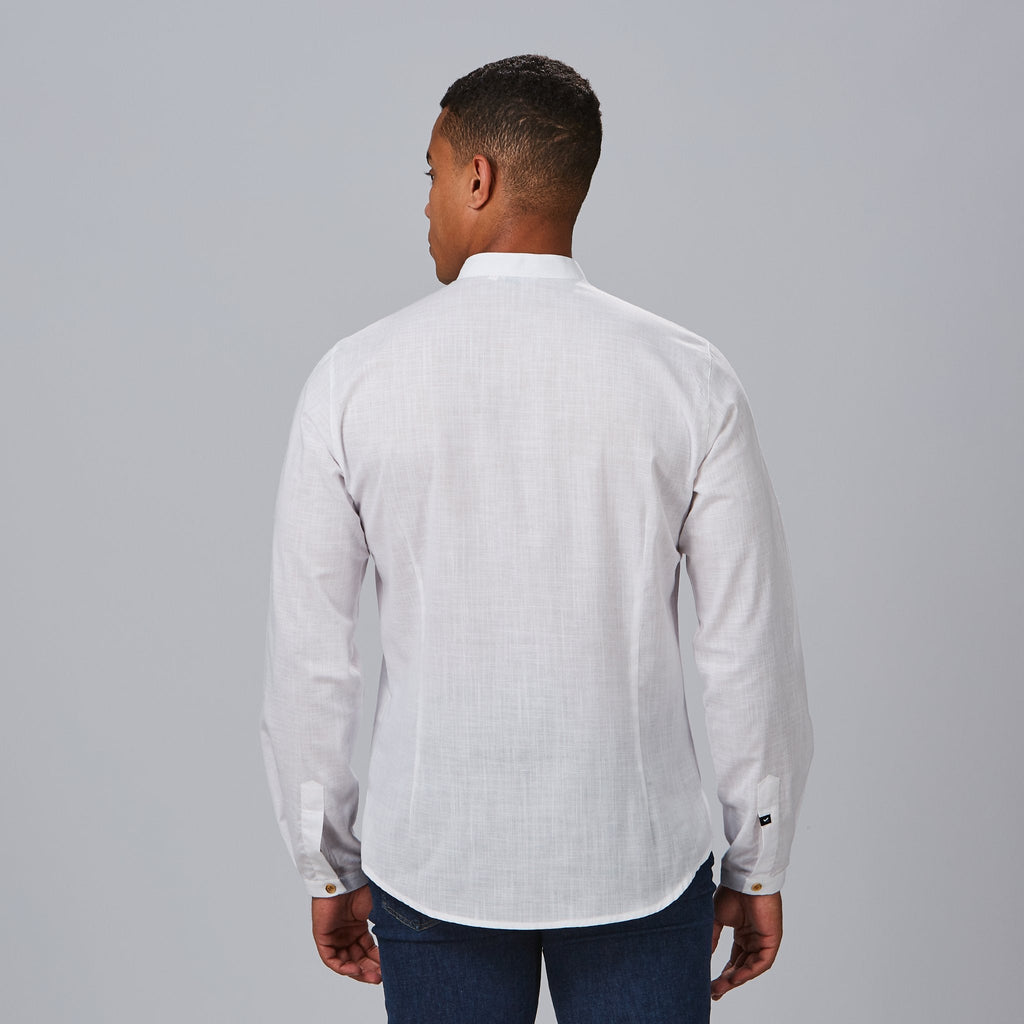 CAMISA HOMBRE DANTE SLIM FIT FALSO LINO - Gary's