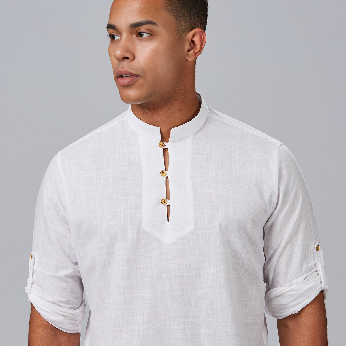 CAMISA HOMBRE DANTE SLIM FIT FALSO LINO - Gary's
