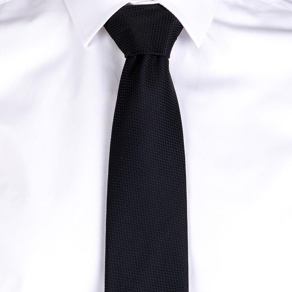 CORBATA SIN NUDO JACQUARD OJO DE PERDIZ - Gary's