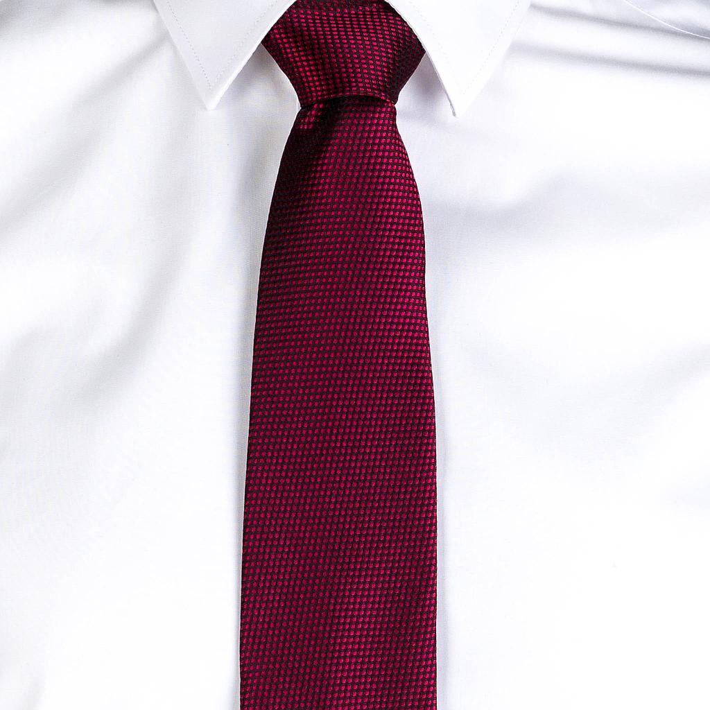 CORBATA SIN NUDO JACQUARD OJO DE PERDIZ - Gary's