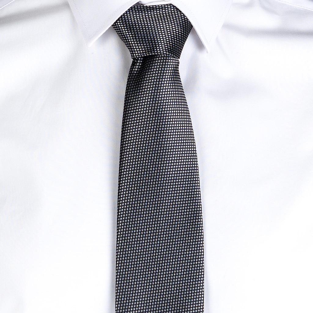 CORBATA SIN NUDO JACQUARD OJO DE PERDIZ - Gary's