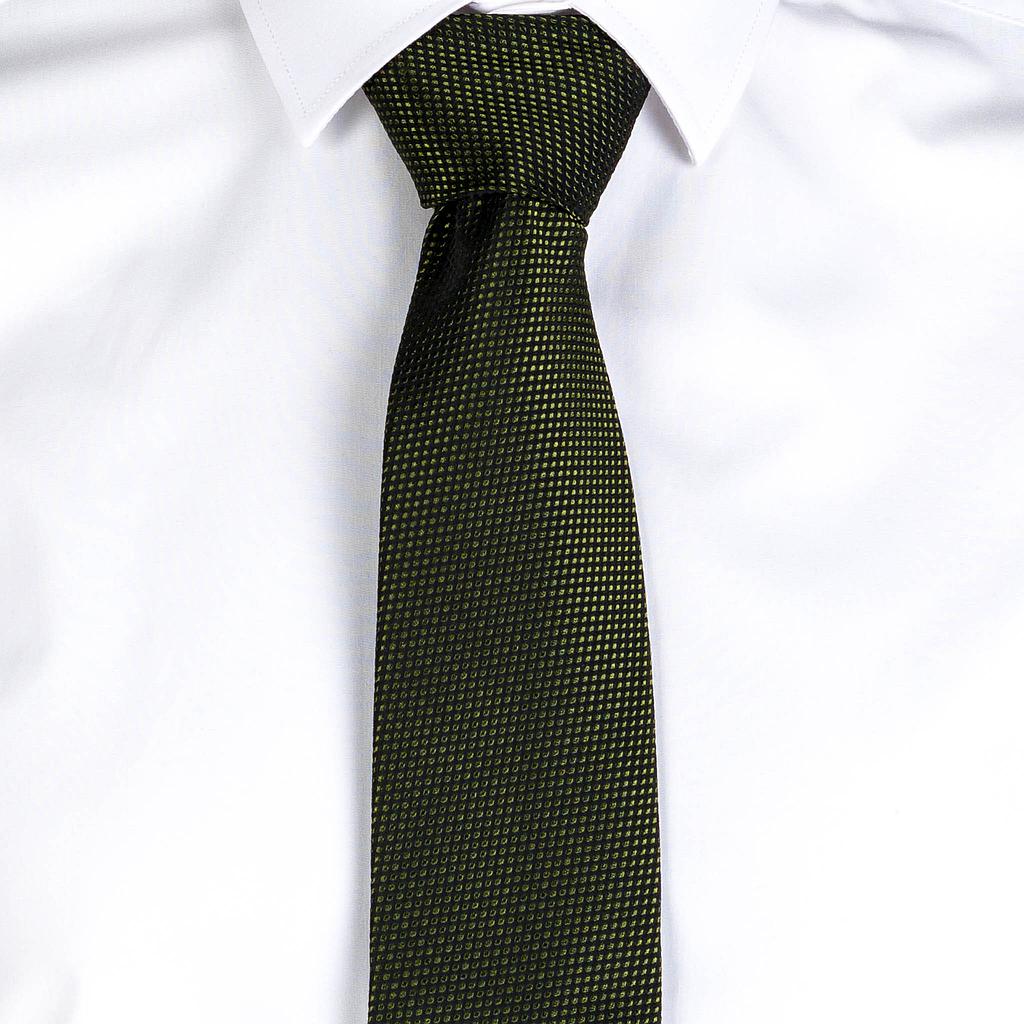 CORBATA SIN NUDO JACQUARD OJO DE PERDIZ - Gary's