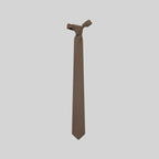 CORBATA CON NUDO DE PALA ESTRECHA