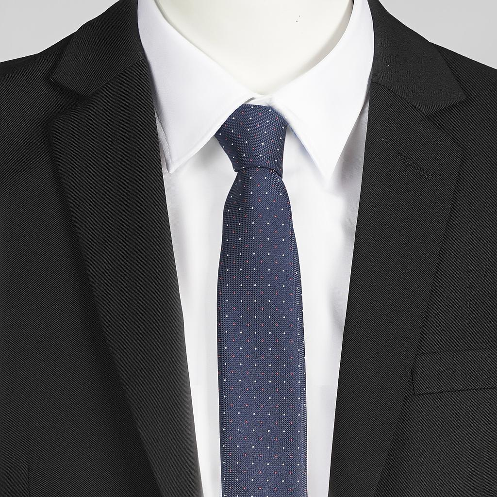 CORBATA SIN NUDO DE PALA ESTRECHA PUNTOS - Gary's