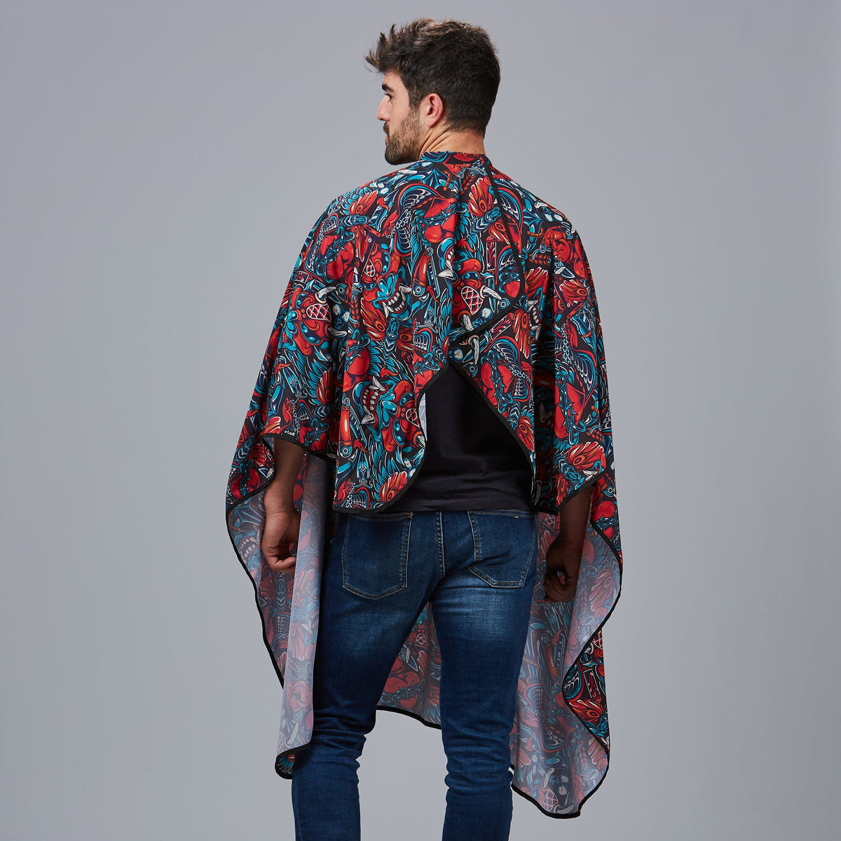 CAPA DE PELUQUERIA ESTAMPADA - Gary's