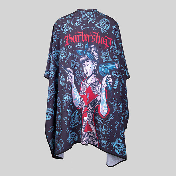 CAPA DE PELUQUERIA ESTAMPADA - Gary's