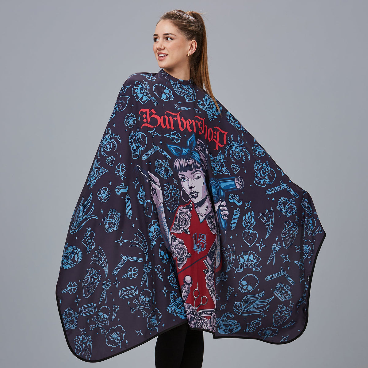 CAPA DE PELUQUERIA ESTAMPADA - Gary's