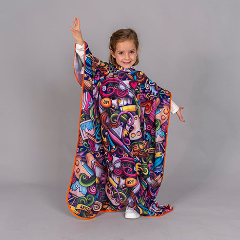 CAPA DE PELUQUERIA INFANTIL ESTAMPADA - Gary's