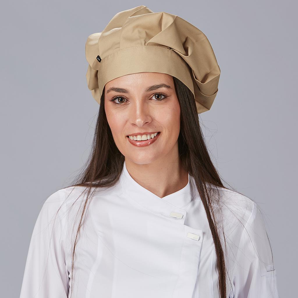 GORRO GRAN CHEF VELCRO SARGA POLIESTER - Gary's