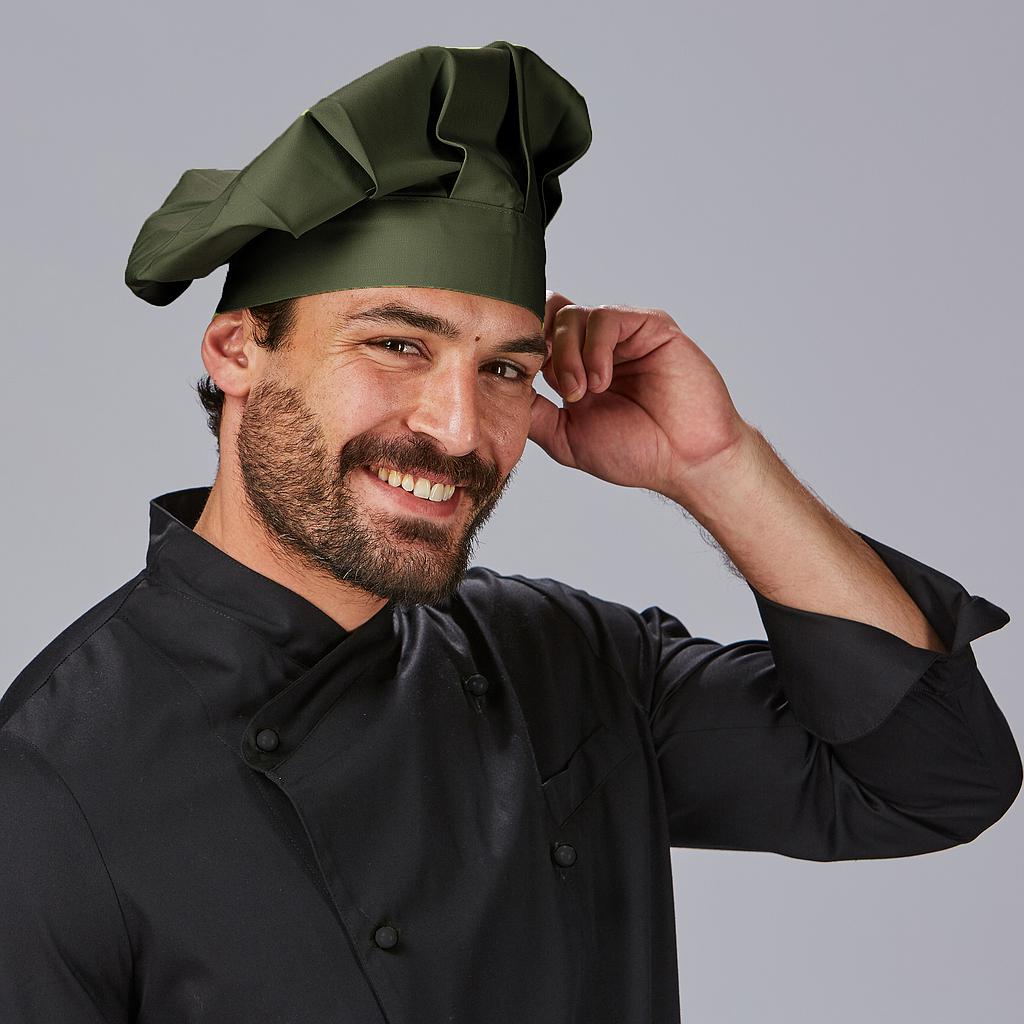 GORRO GRAN CHEF VELCRO SARGA POLIESTER - Gary's