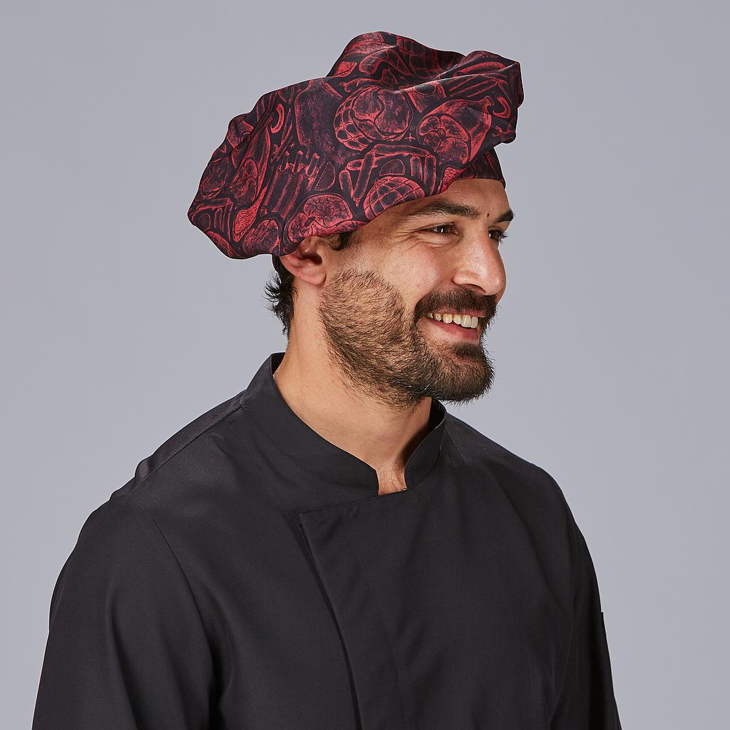 GORRO GRAN CHEF VELCRO ESTAMPADO - Gary's