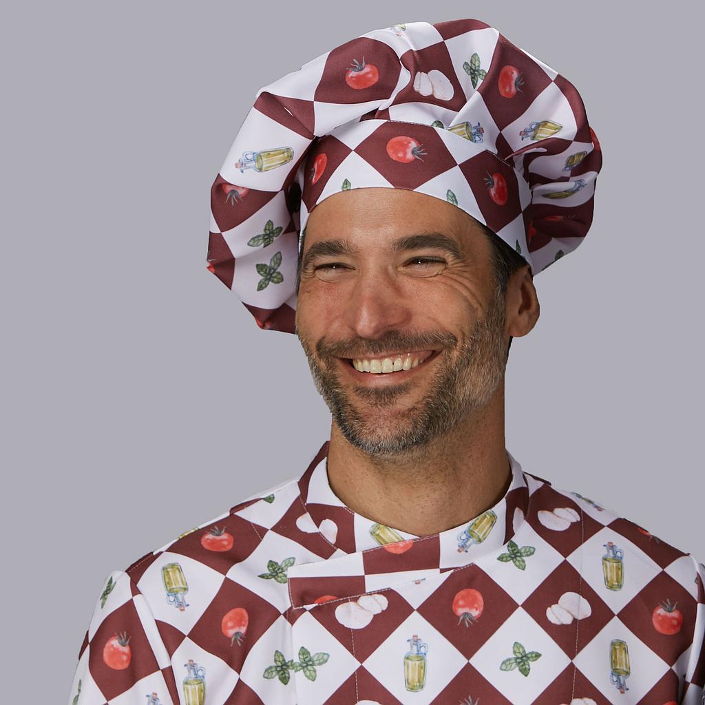 GORRO GRAN CHEF ALGODON ESTAMPADO - Gary's